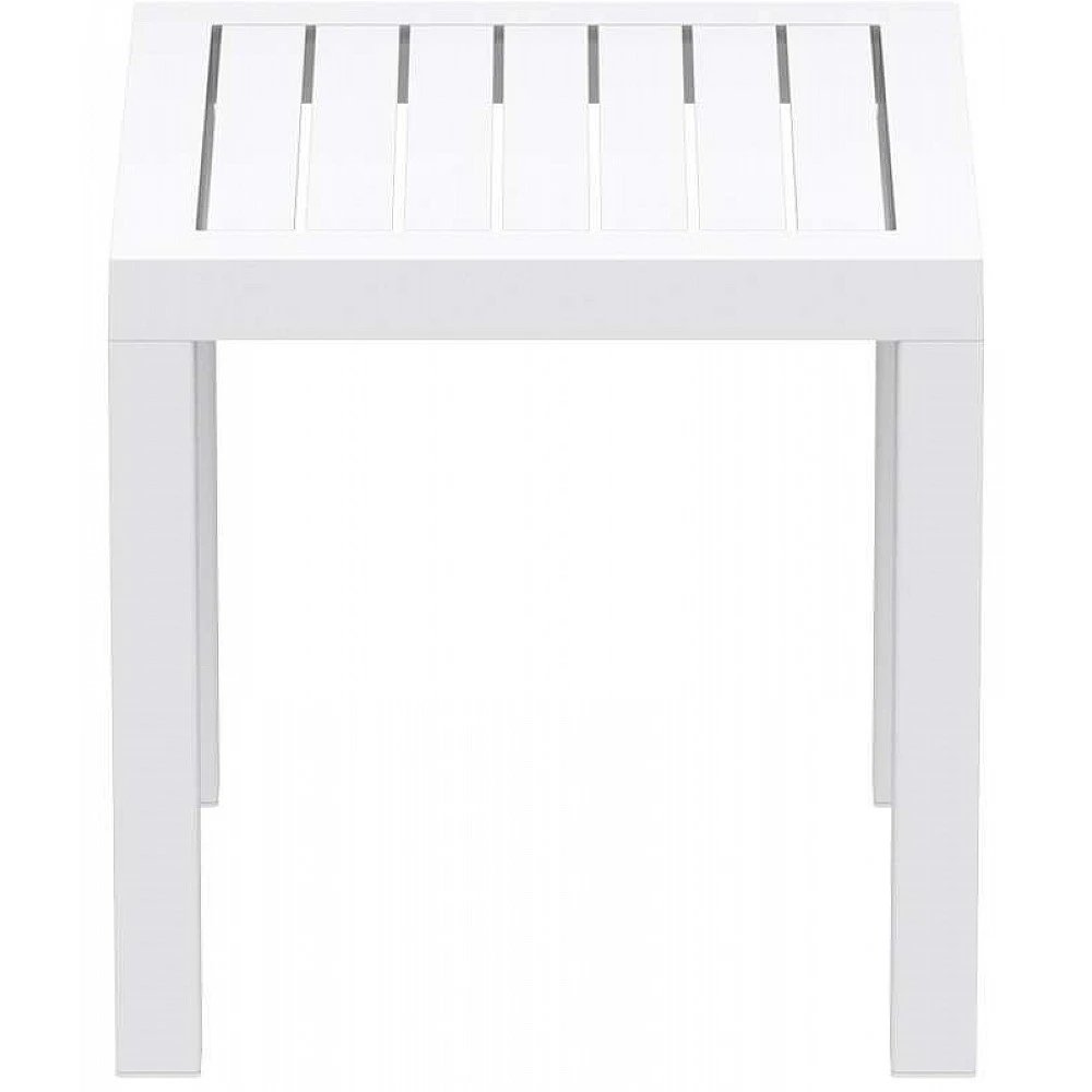 OCEAN WHITE ΤΡΑΠΕΖΙ 45Χ45Χ45εκ. ΠΟΛ/ΝΙΟΥ