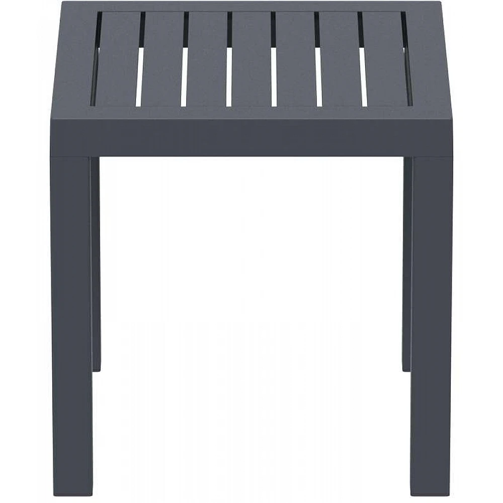 OCEAN DARK GREY ΤΡΑΠΕΖΙ 45Χ45Χ45εκ. ΠΟΛ/ΝΙΟΥ