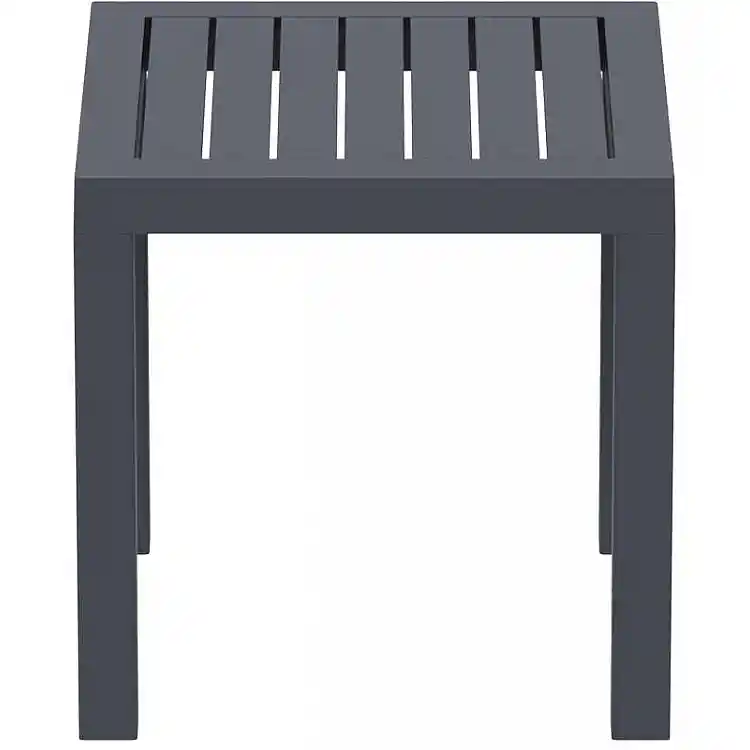 OCEAN DARK GREY ΤΡΑΠΕΖΙ 45Χ45Χ45εκ. ΠΟΛ/ΝΙΟΥ