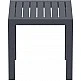 OCEAN DARK GREY ΤΡΑΠΕΖΙ 45Χ45Χ45εκ. ΠΟΛ/ΝΙΟΥ OCEAN DARK GREY ΤΡΑΠΕΖΙ 45Χ45Χ45εκ. ΠΟΛ/ΝΙΟΥ