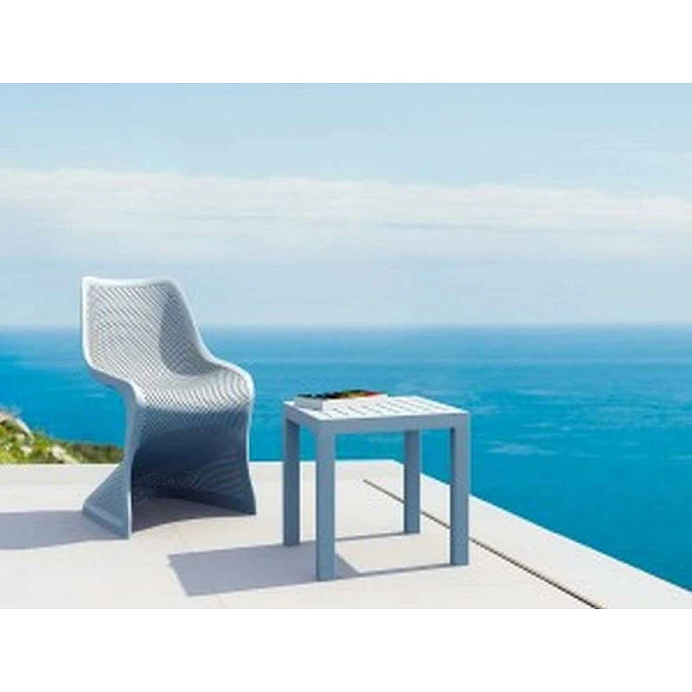 OCEAN SILVER GREY ΤΡΑΠΕΖΙ 45Χ45Χ45εκ. ΠΟΛ/ΝΙΟΥ OCEAN SILVER GREY ΤΡΑΠΕΖΙ 45Χ45Χ45εκ. ΠΟΛ/ΝΙΟΥ