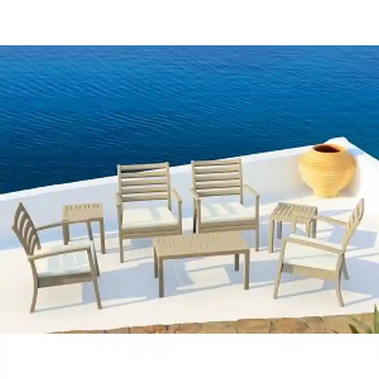 OCEAN TAUPE ΤΡΑΠΕΖΙ 90Χ45Χ45εκ. ΠΟΛ/ΝΙΟΥ