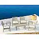 OCEAN TAUPE ΤΡΑΠΕΖΙ 90Χ45Χ45εκ. ΠΟΛ/ΝΙΟΥ