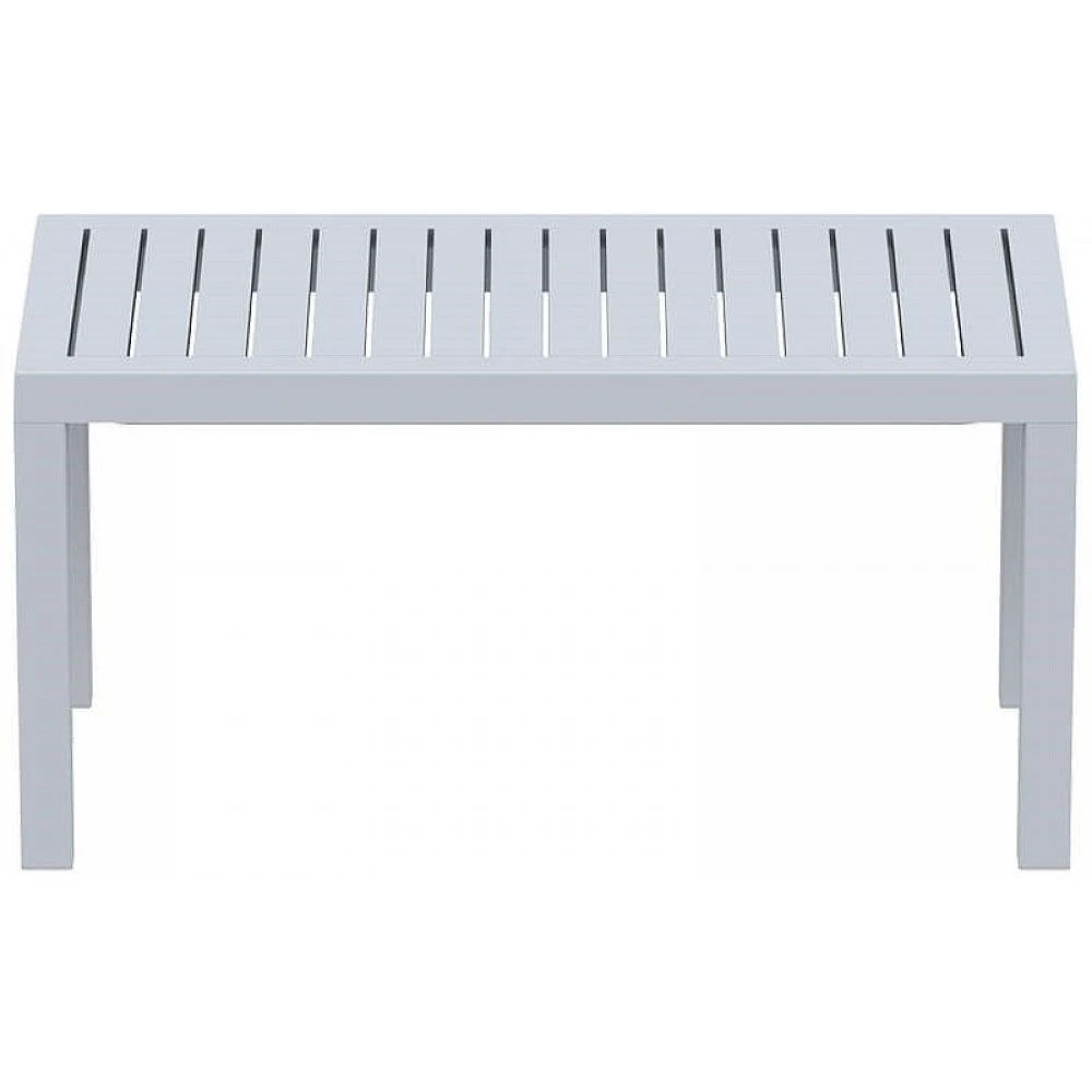 OCEAN SILVER GREY ΤΡΑΠΕΖΙ 90Χ45Χ45εκ. ΠΟΛ/ΝΙΟΥ
