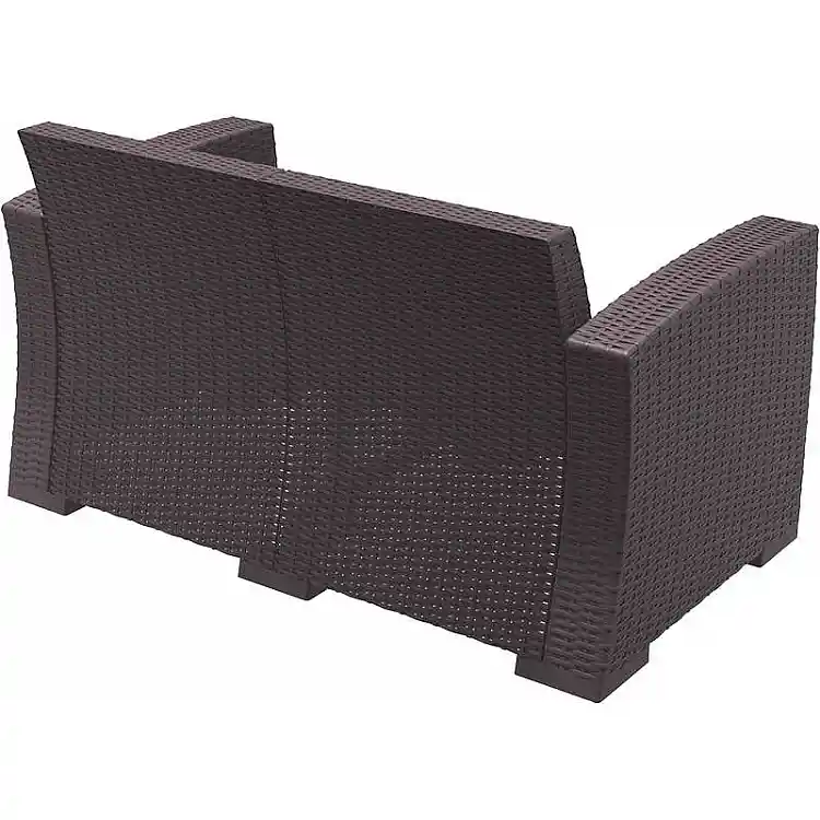 MONACO BROWN 2ΘΕΣΙΟΣ ΚΑΝΑΠΕΣ ΠΟΛ/ΝΙΟΥ 140X79X79εκ.