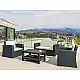 MONACO DARK GREY 2ΘΕΣΙΟΣ ΚΑΝΑΠΕΣ ΠΟΛ/ΝΙΟΥ 140X79X79εκ.