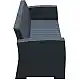 MONACO DARK GREY 3ΘΕΣΙΟΣ ΚΑΝΑΠΕΣ ΠΟΛ/ΝΙΟΥ 198X79X79εκ.