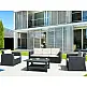 MONACO DARK GREY 3ΘΕΣΙΟΣ ΚΑΝΑΠΕΣ ΠΟΛ/ΝΙΟΥ 198X79X79εκ.