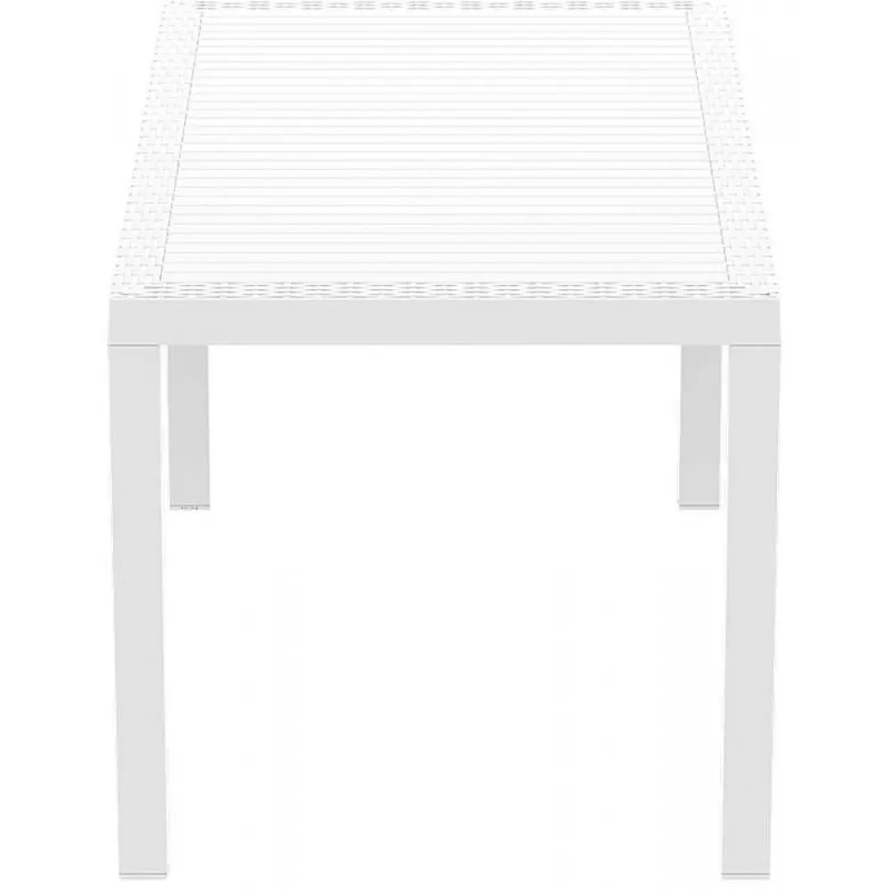 ORLANDO 140Χ80Χ75εκ. WHITE ΤΡΑΠΕΖΙ ΠΟΛ/ΝΙΟΥ
