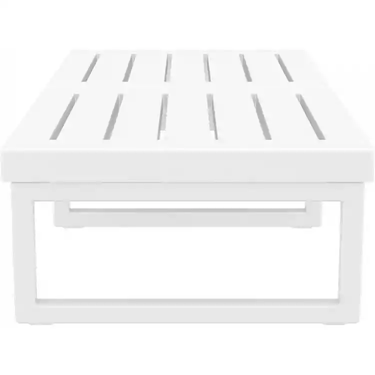 MYKONOS ΤΡΑΠΕΖΙ WHITE 130X65X33εκ. ΠΟΛ/ΝΙΟΥ
