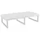 MYKONOS ΤΡΑΠΕΖΙ WHITE 130X65X33εκ. ΠΟΛ/ΝΙΟΥ