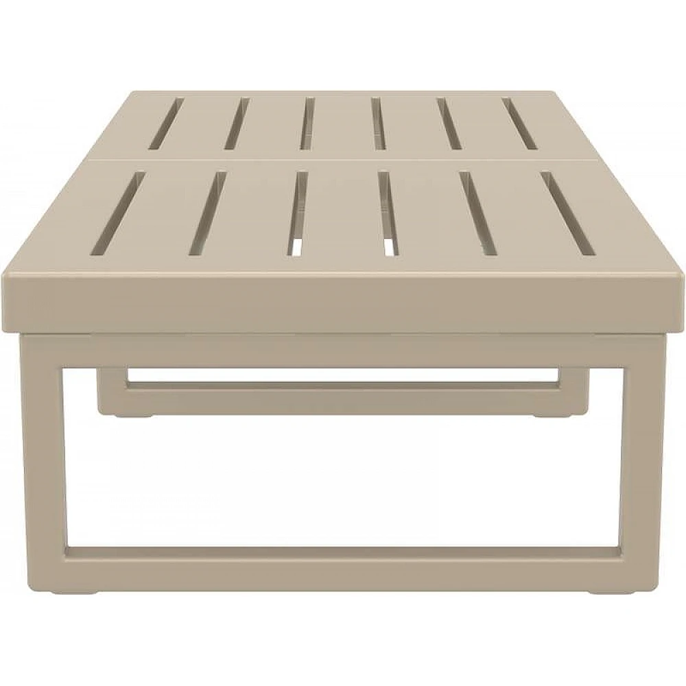 MYKONOS ΤΡΑΠΕΖΙ TAUPE 130X65X33εκ. ΠΟΛ/ΝΙΟΥ MYKONOS ΤΡΑΠΕΖΙ TAUPE 130X65X33εκ. ΠΟΛ/ΝΙΟΥ