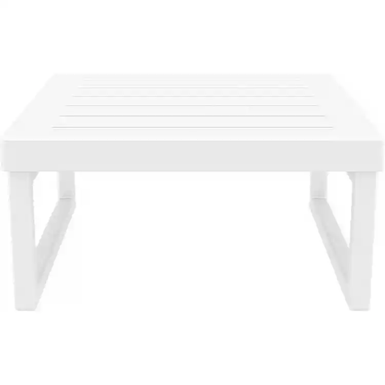 MYKONOS ΤΡΑΠΕΖΙ WHITE 65X65X33εκ. ΠΟΛ/ΝΙΟΥ
