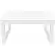 MYKONOS ΤΡΑΠΕΖΙ WHITE 65X65X33εκ. ΠΟΛ/ΝΙΟΥ