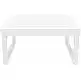 MYKONOS ΤΡΑΠΕΖΙ WHITE 65X65X33εκ. ΠΟΛ/ΝΙΟΥ