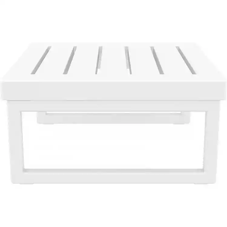 MYKONOS ΤΡΑΠΕΖΙ WHITE 65X65X33εκ. ΠΟΛ/ΝΙΟΥ