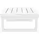 MYKONOS ΤΡΑΠΕΖΙ WHITE 65X65X33εκ. ΠΟΛ/ΝΙΟΥ
