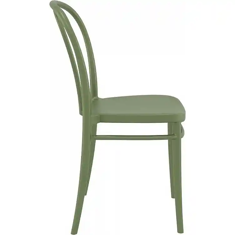 VICTOR OLIVE GREEN(Σ14)ΚΑΡΕΚΛΑ ΠΟΛ/ΝΙΟΥ 45Χ52Χ85εκ.