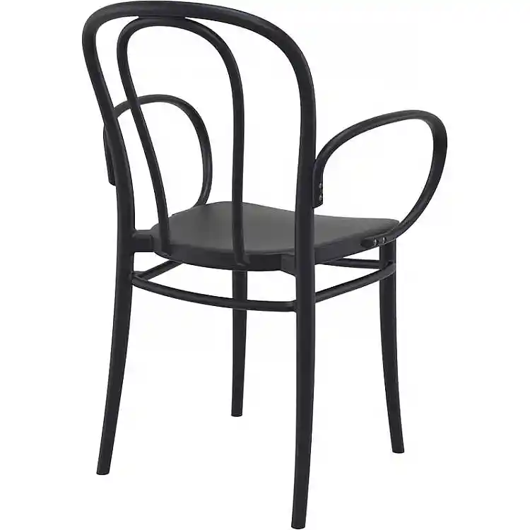 VICTOR XL BLACK(Σ14)ΠΟΛΥΘΡΟΝΑ ΠΟΛ/ΝΙΟΥ 57Χ52Χ85εκ.