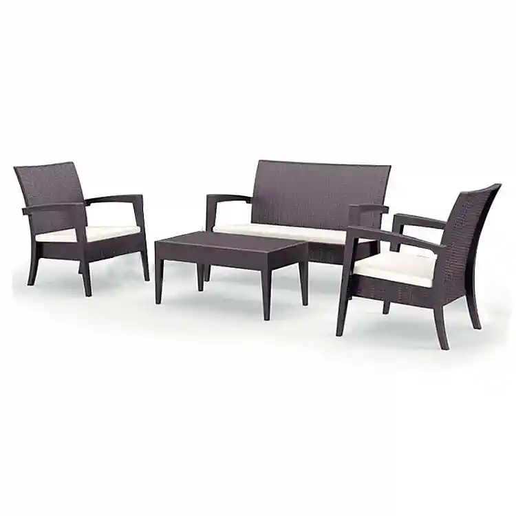 MIAMI SET BROWN ΜΕ ΜΑΞ.(1ΚΑΝ.+2ΠΟΛ+ΤΡΑΠ.92Χ53εκ.)ΠΟΛ/ΝΙΟΥ