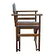 TORINO ΚΑΡΥΔΙ ΣΚΗΝΟΘΕΤΗ ΜΕ ΓΚΡΙ ΥΦΑΣΜΑ 59.5X53X45.5-86.5εκ.