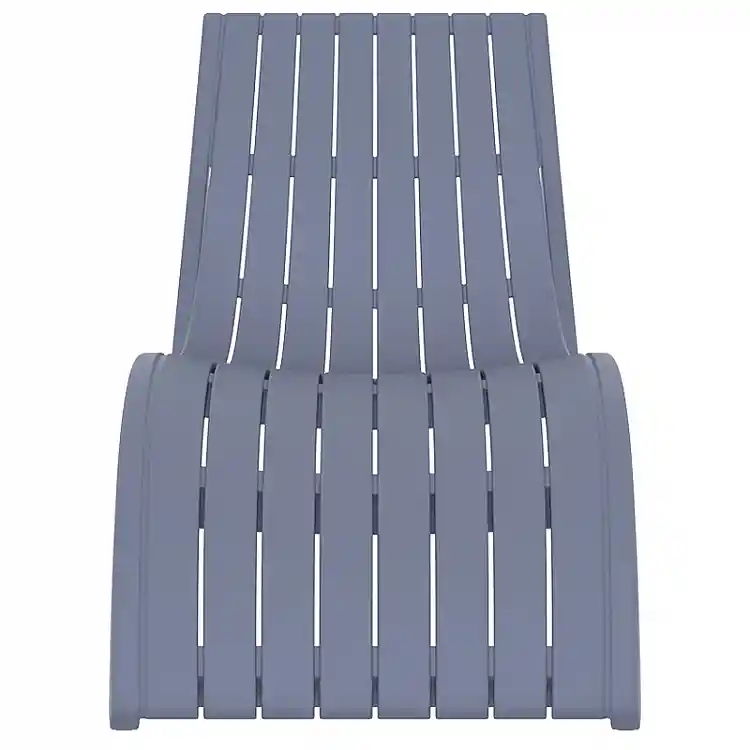 SLIM ΞΑΠΛΩΣΤΡΑ DARK GREY ΠΟΛ/ΝΙΟΥ 180X72X70εκ.