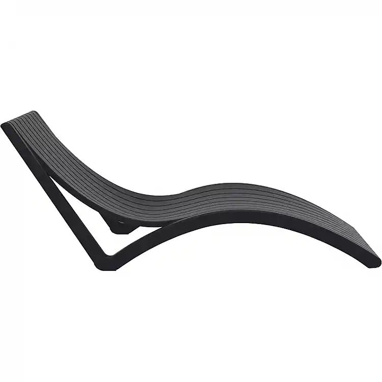 SLIM ΞΑΠΛΩΣΤΡΑ BLACK ΠΟΛ/ΝΙΟΥ 180X72X70εκ.