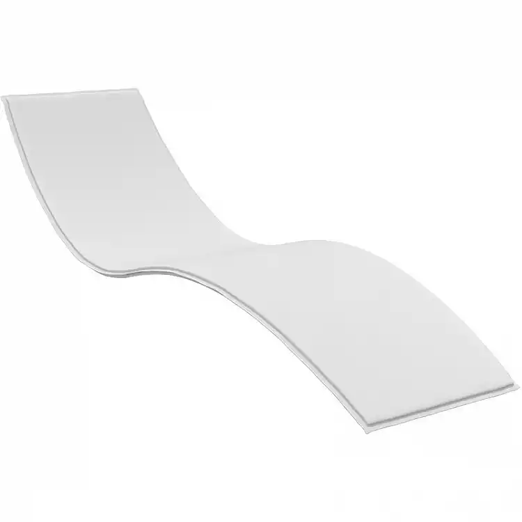 SLIM ΣΤΡΩΜΑ POLYESTER 3εκ.WHITE 204X62X3εκ.