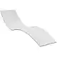 SLIM ΣΤΡΩΜΑ POLYESTER 3εκ.WHITE 204X62X3εκ.