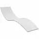 SLIM ΣΤΡΩΜΑ POLYESTER 3εκ.WHITE 204X62X3εκ.