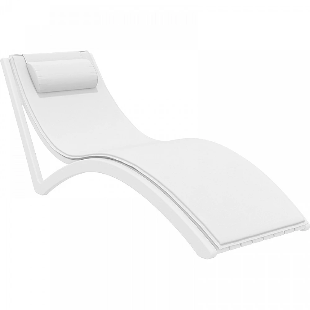 SLIM ΜΑΞΙΛΑΡΙ POLYESTER 5εκ.WHITE