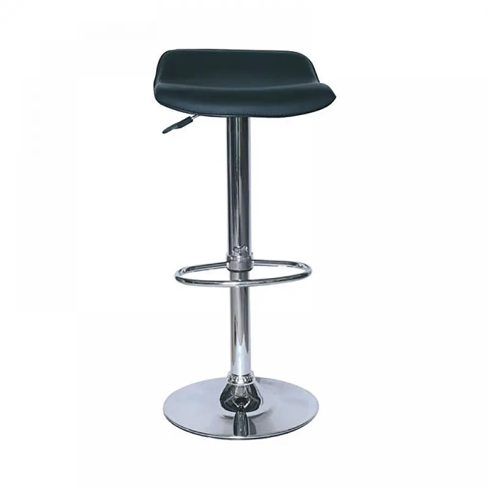 Σκαμπό Μπάρ 2τμχ Bar3 Μαύρο Pvc 38x38x85εκ. Σκαμπό Μπάρ 2τμχ Bar3 Μαύρο Pvc 38x38x85εκ.