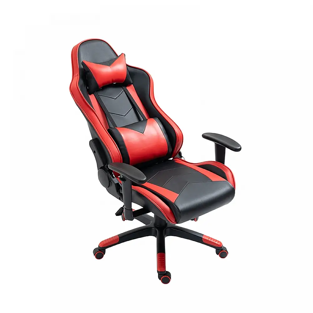 A6190 ΜΑΥΡΟ/ΚΟΚΚΙΝΟ ΠΟΛΥΘΡΟΝΑ GAMING 68Χ72X44-117/53-127εκ.