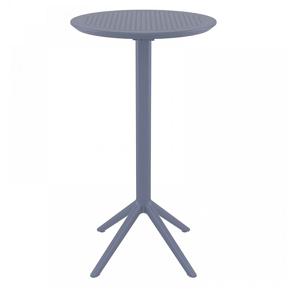 SKY DARK GREY BAR Φ60Χ108εκ.ΠΤΥΣ/ΝΟ ΤΡΑΠ. ΠΟΛ/ΝΙΟΥ