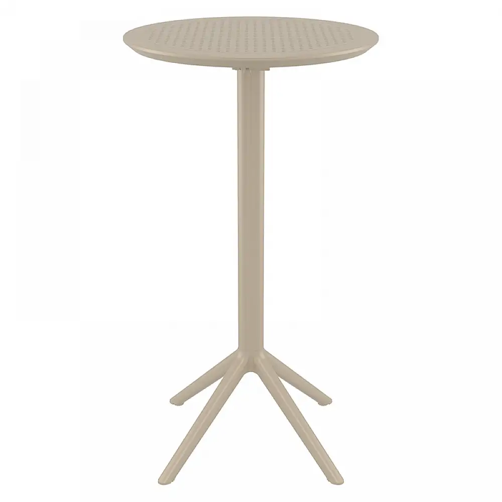 SKY TAUPE BAR Φ60Χ108εκ.ΠΤΥΣ/ΝΟ ΤΡΑΠ. ΠΟΛ/ΝΙΟΥ