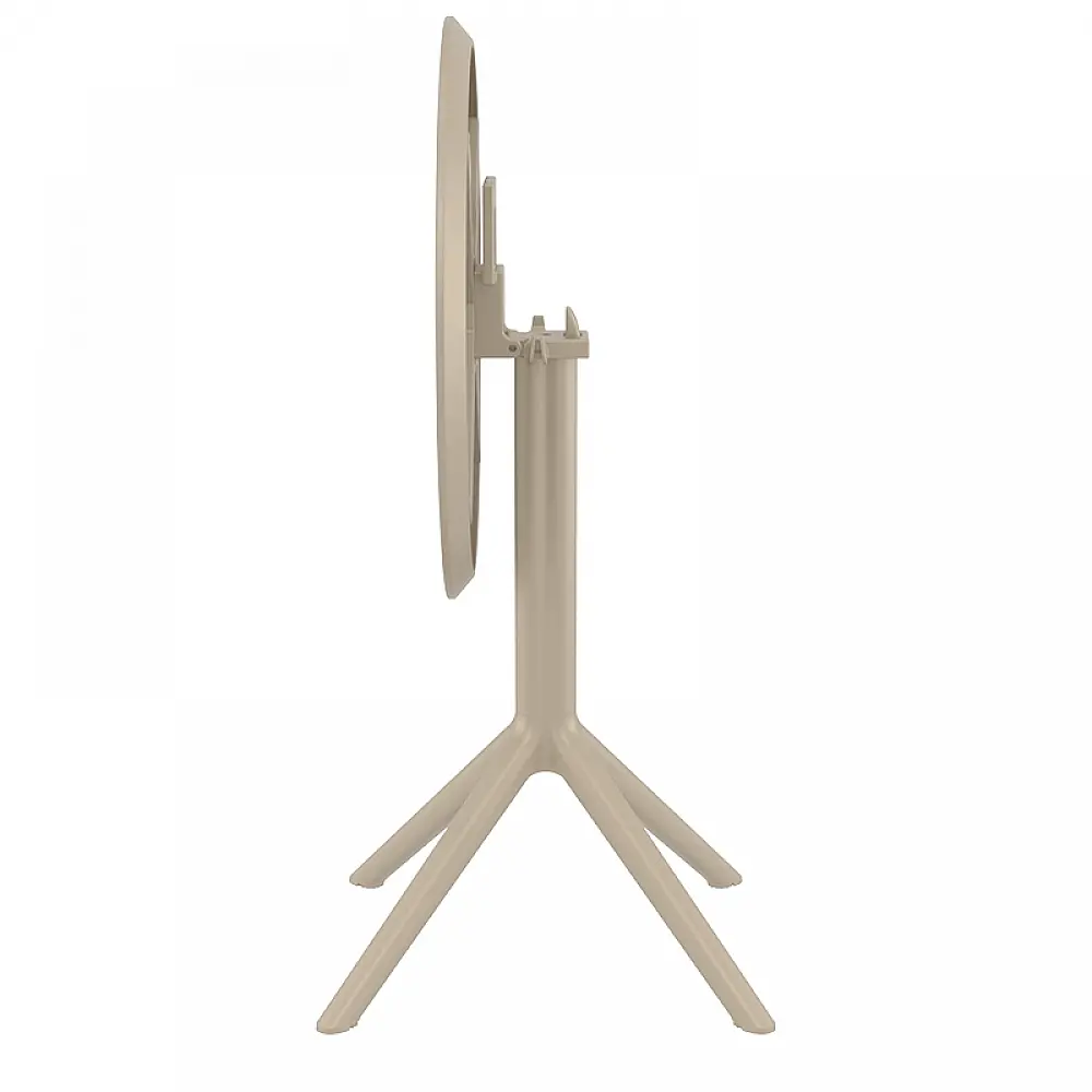 SKY TAUPE Φ60X74εκ. ΤΡΑΠΕΖΙ ΠΤΥΣ/ΝΟ ΠΟΛ/ΝΙΟΥ