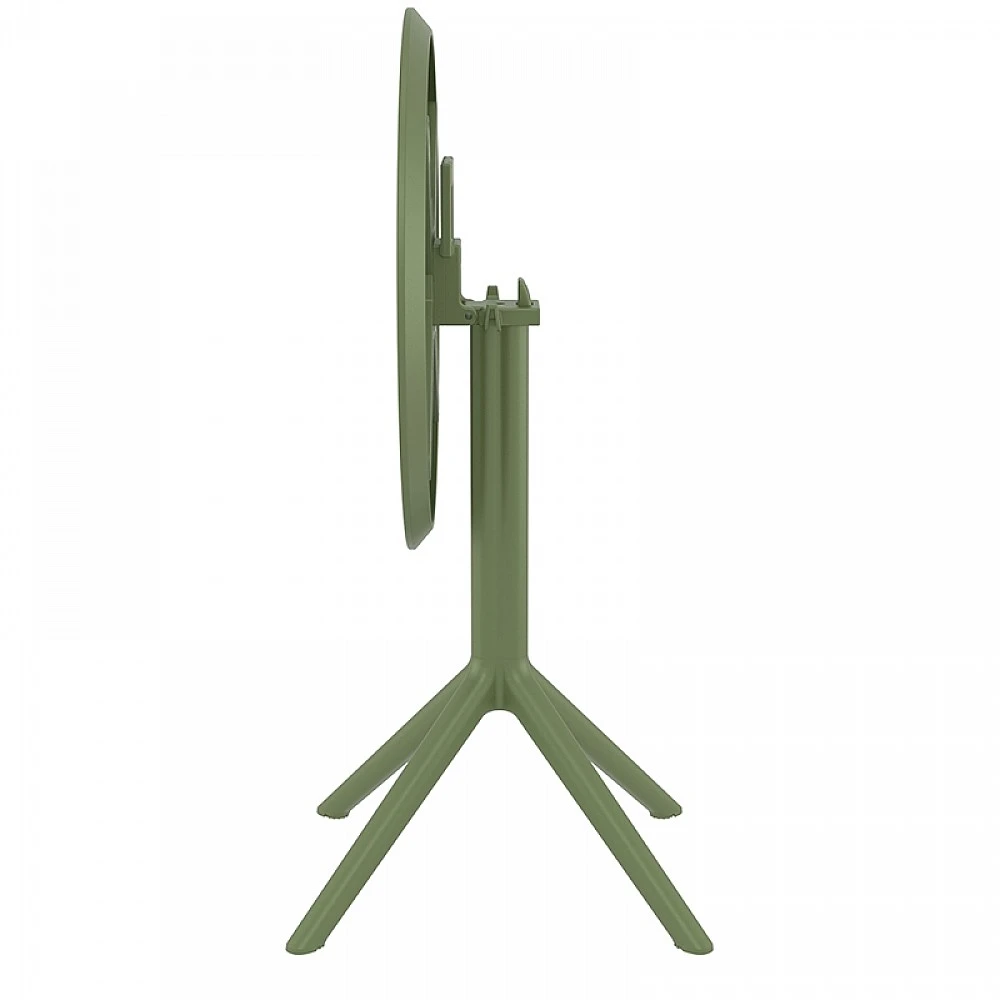 SKY OLIVE GREEN Φ60X74εκ. ΤΡΑΠΕΖΙ ΠΤΥΣ/ΝΟ ΠΟΛ/ΝΙΟΥ