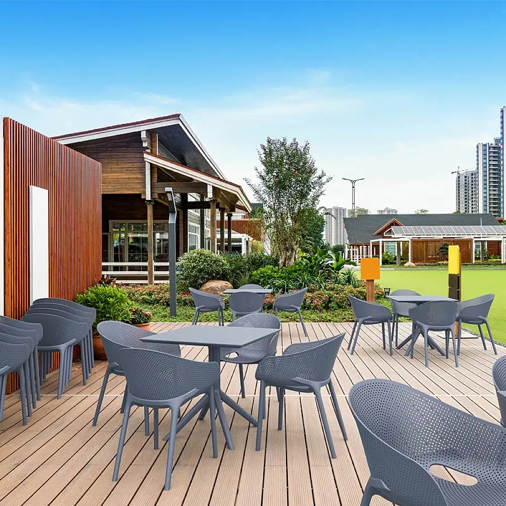 SKY PRO DARK GREY ΠΟΛΥΘΡΟΝΑ ΠΟΛ/ΝΙΟΥ 54X60X81εκ.