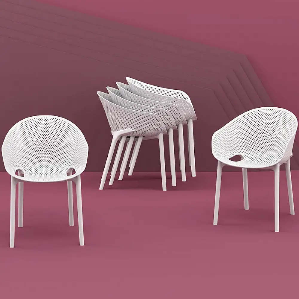 SKY PRO DARK GREY ΠΟΛΥΘΡΟΝΑ ΠΟΛ/ΝΙΟΥ 54X60X81εκ.