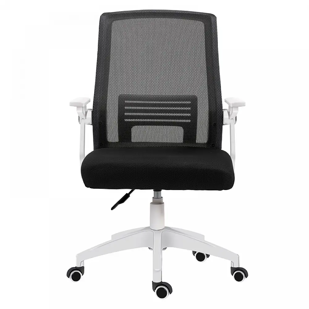 A1180W ΛΕΥΚΟ/ΜΑΥΡΟ MESH ΠΟΛ/ΝΑ ΓΡΑΦΕΙΟΥ 59Χ57Χ44-90/52-97εκ.