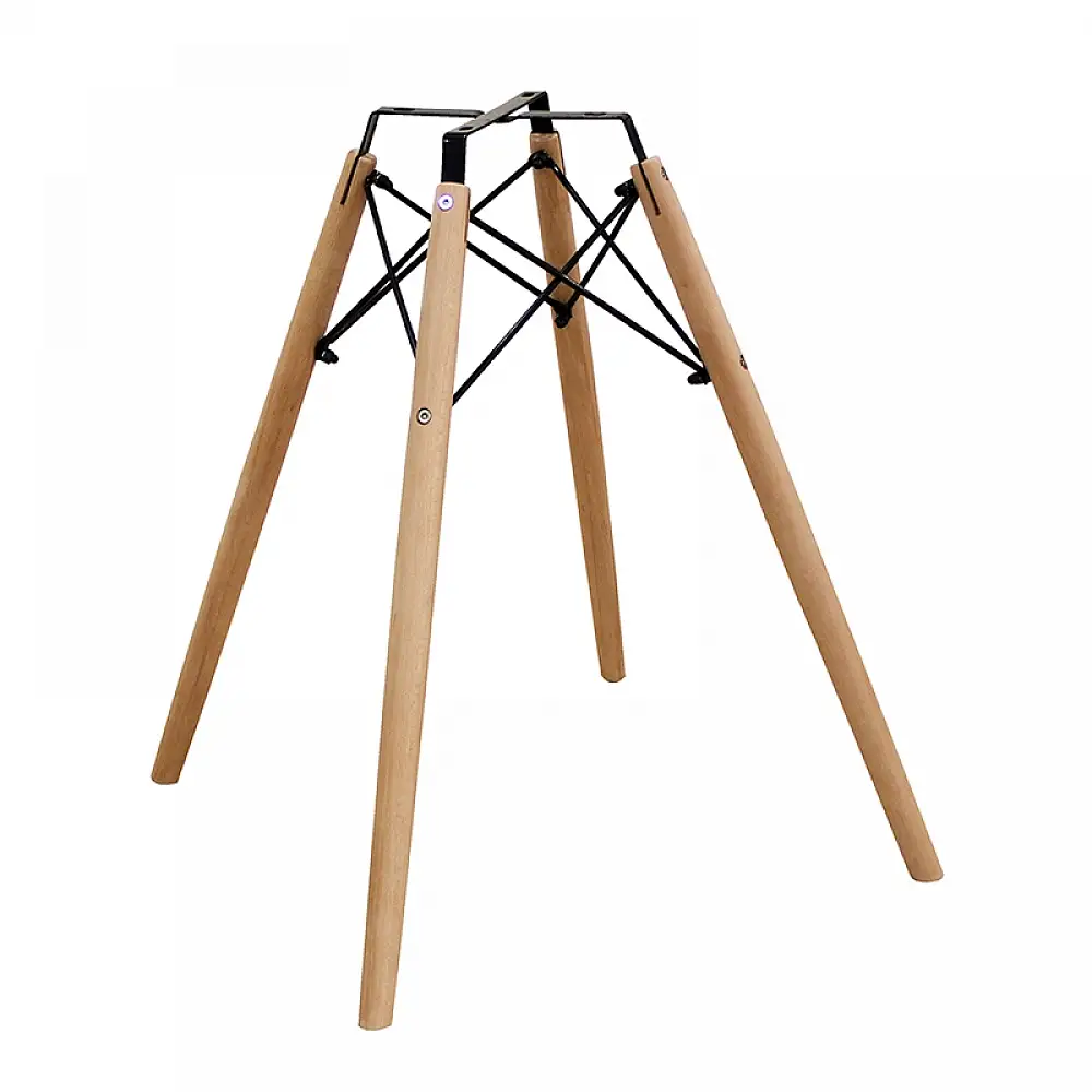 RANDY ΒΑΣΗ ΤΡΑΠΕΖΙΟΥ ΞΥΛΟ-ΜΕΤΑΛΛΟ 53Χ53Χ71εκ.