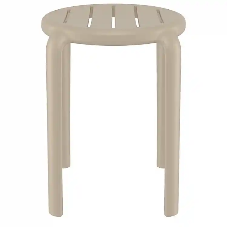 TOM 45εκ. TAUPE ΣΚΑΜΠΟ ΠΟΛ/ΝΙΟΥ 34X34X45εκ.
