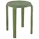 TOM 45εκ. OLIVE GREEN ΣΚΑΜΠΟ ΠΟΛ/ΝΙΟΥ 34X34X45εκ.