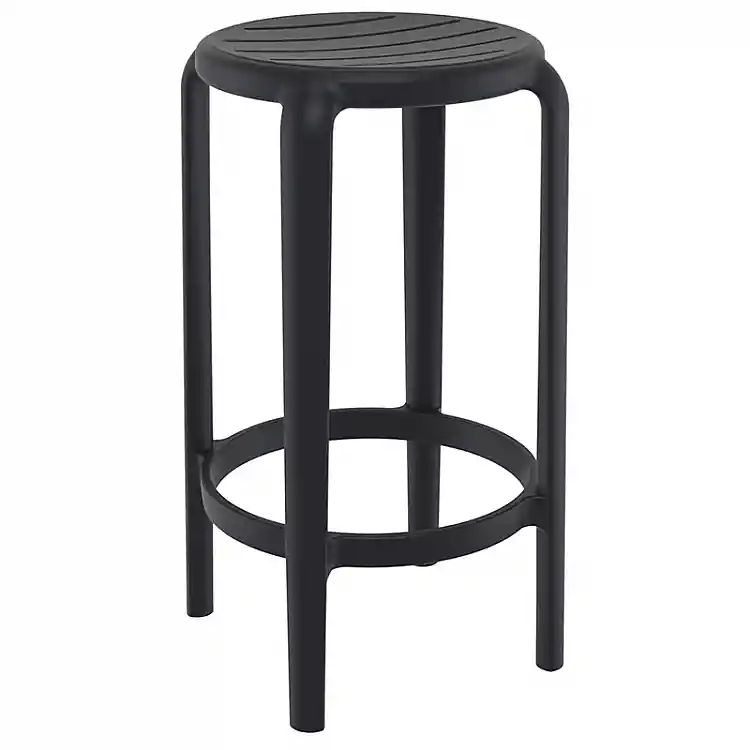 TOM 65εκ. BLACK ΣΚΑΜΠΟ ΠΟΛ/ΝΙΟΥ 36X36X65εκ.