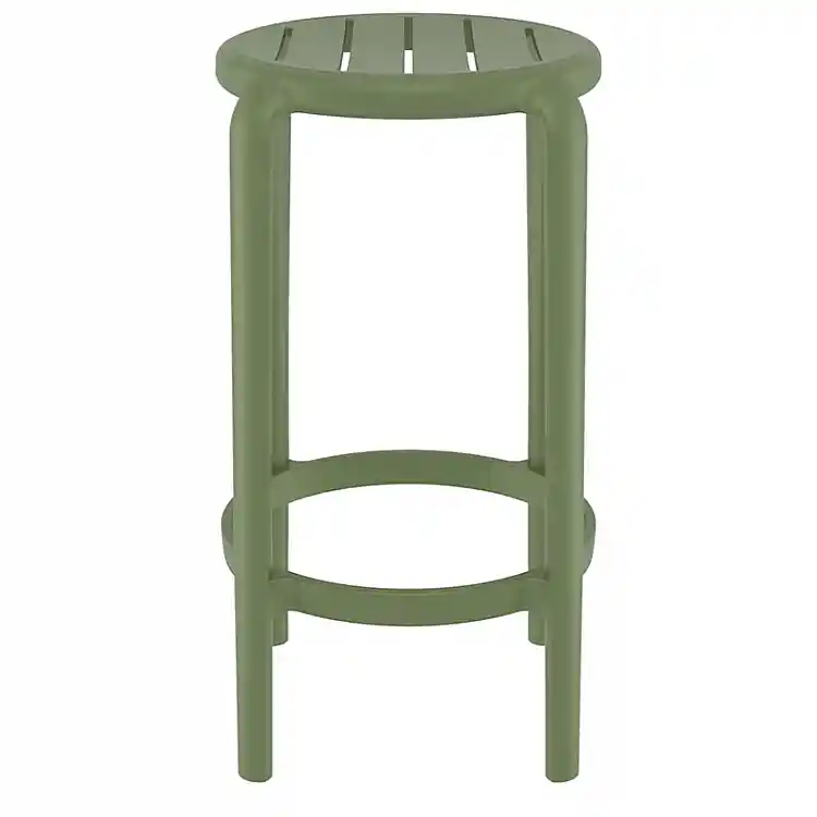 TOM 65εκ. ΣΚΑΜΠΟ OLIVE GREEN ΠΟΛ/ΝΙΟΥ 36X36X65εκ.