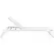 TROPIC ΞΑΠΛΩΣΤΡΑ WHITE/WHITE ΑΛΟΥΜ-ΠΟΛ/ΝΙΟΥ 210X72X31εκ.