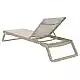 TROPIC ΞΑΠΛΩΣΤΡΑ TAUPE/TAUPE ΑΛΟΥΜ-ΠΟΛ/ΝΙΟΥ 210X72X31εκ.