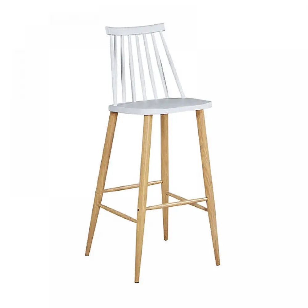 MIRELLA ΣΚΑΜΠΟ ΛΕΥΚΟ ΡΡ/ΜΕΤΑΛΛΙΚΟ 45X50X107εκ.