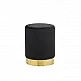 LINDA/S ΣΚΑΜΠΟ BLACK VELVET ΥΦΑΣΜΑ Φ.34Χ42εκ. LINDA/S ΣΚΑΜΠΟ BLACK VELVET ΥΦΑΣΜΑ Φ.34Χ42εκ.