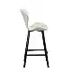 MARTIN OFF WHITE ΥΦΑΣΜΑ(Σ2)73εκ.ΣΚΑΜΠΟ ΜΕΤΑΛΛΙΚΟ 45X49X73-106εκ.